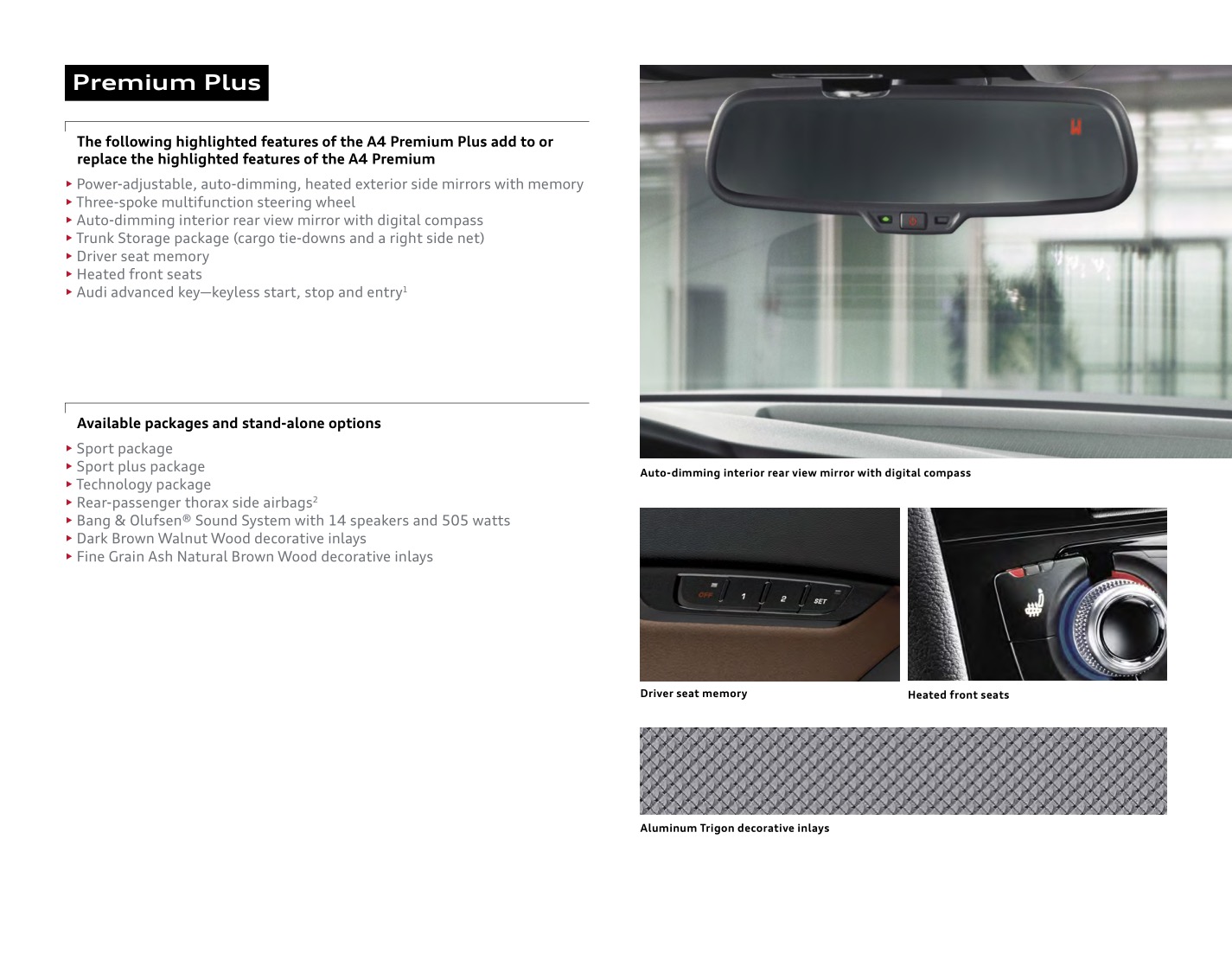 2015 Audi A4 Brochure Page 5